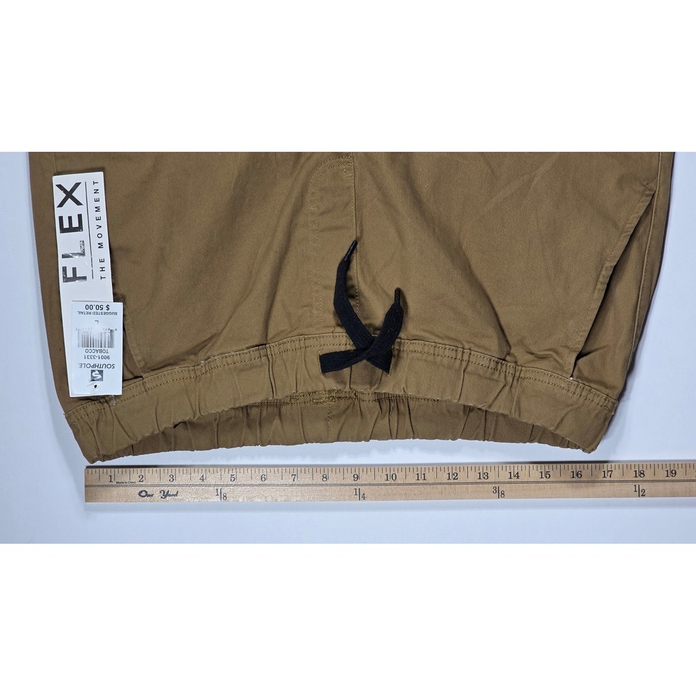 Southpole Flex The Movement Jogger Pants Tobacco Brown Men's Large NWT - Picture 8 of 9